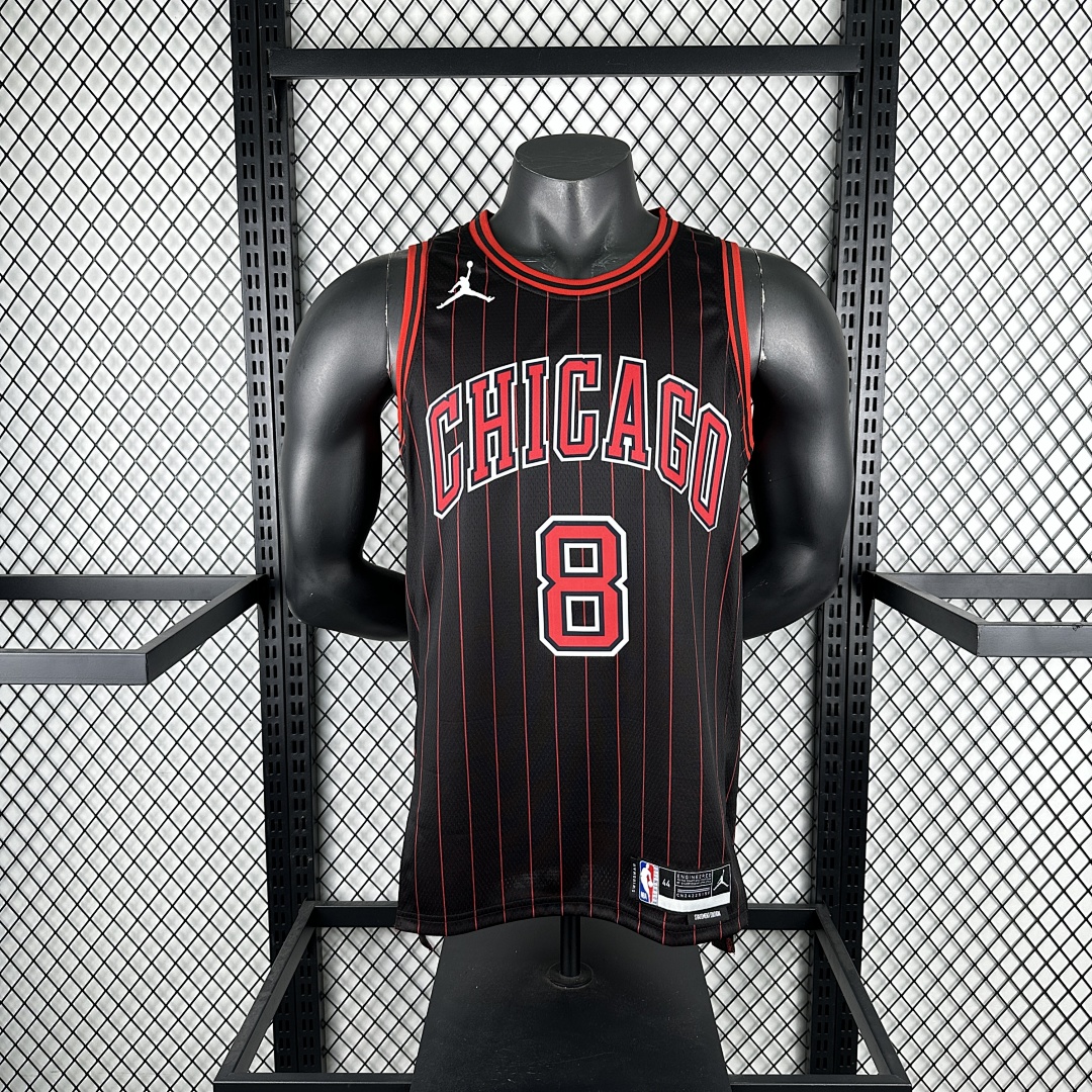 Camisa NBA Chicago Bulls nº 8  LaVine   edição limitada Jumpman